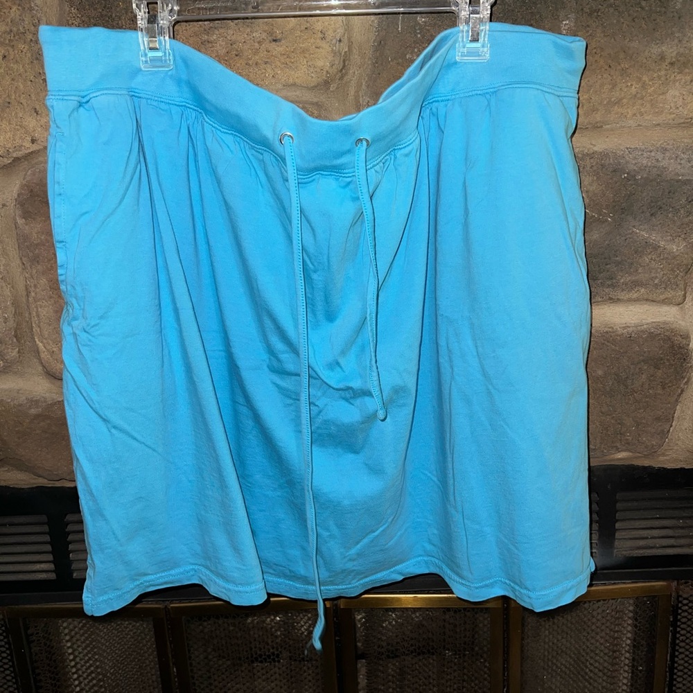 *5/25* Women's Sky Blue Drawstring Skort
